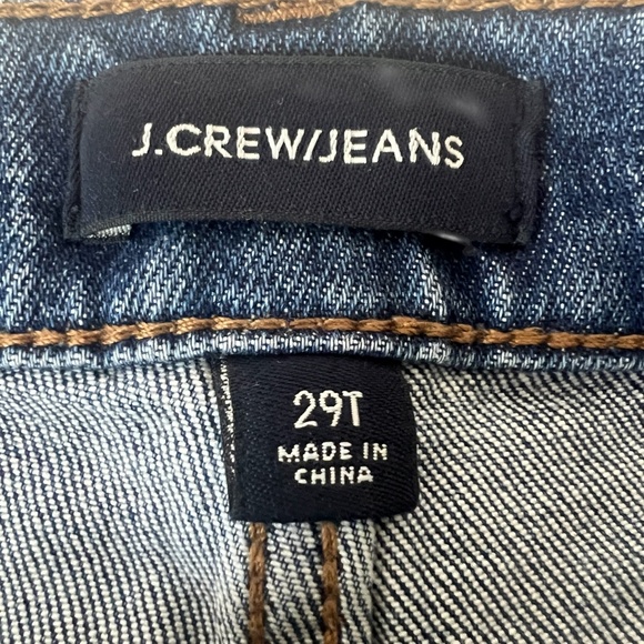 J. Crew Slim Broken-In Boyfriend Jeans Size 29 Tall Capsule Grunge Edgy Normcore - Picture 4 of 14